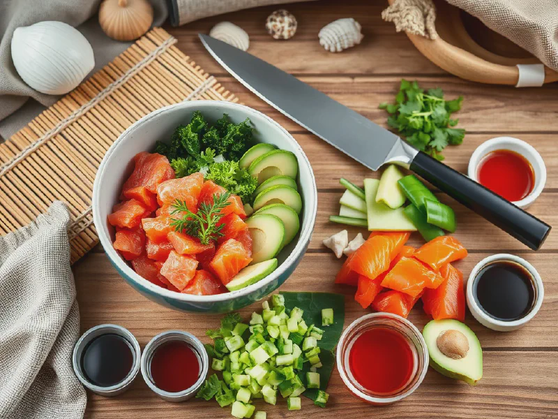 Essential Tools and Supplies for Making Poke Bowls at Home